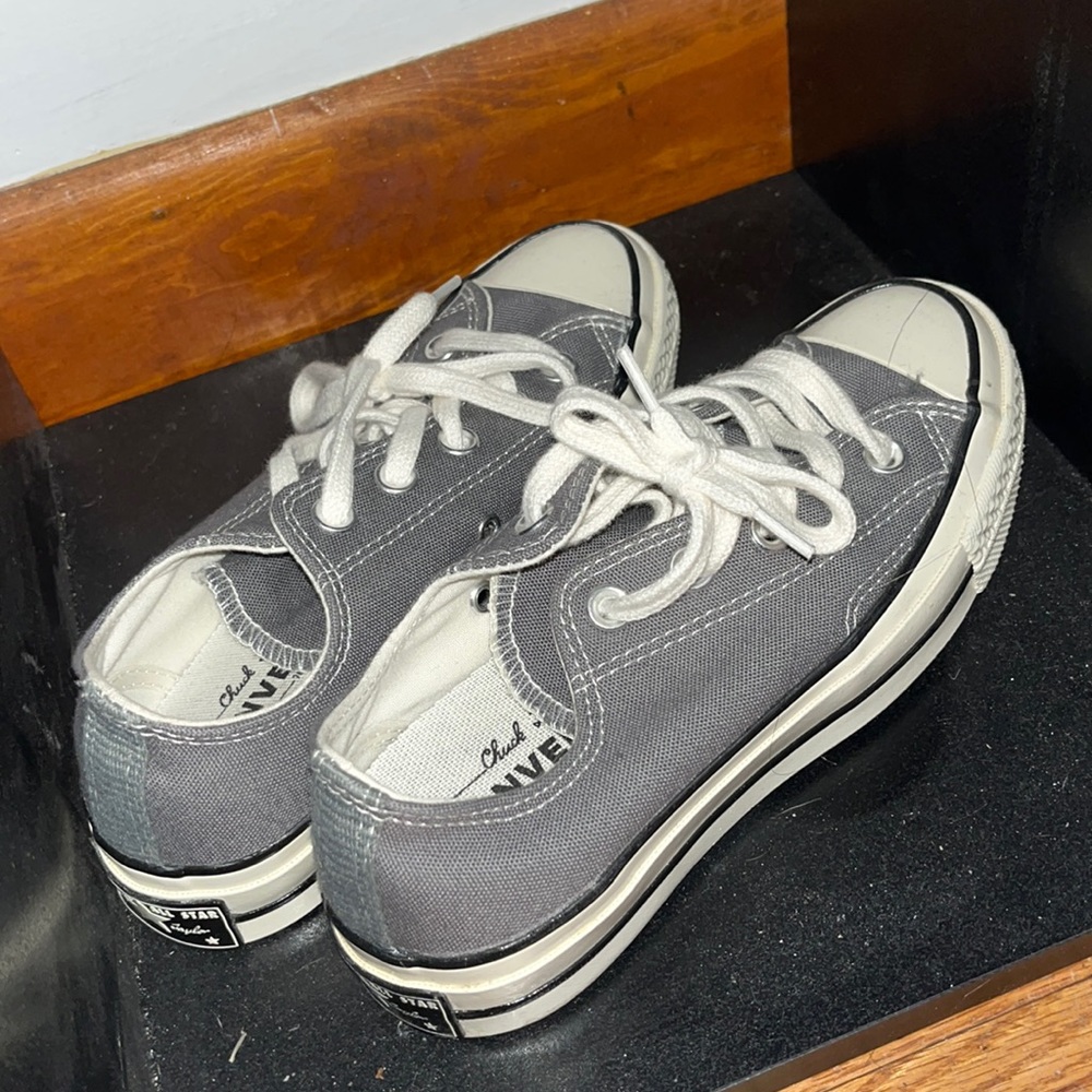 Platform low top converse